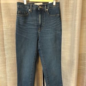 Everlane High Rise Slim Straight sz 25